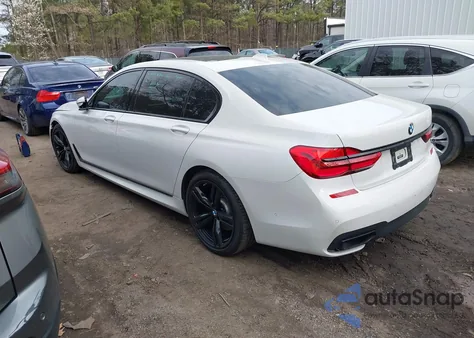 2016 BMW 740I from USA, damaged, VIN WBA7E2C52GG504003